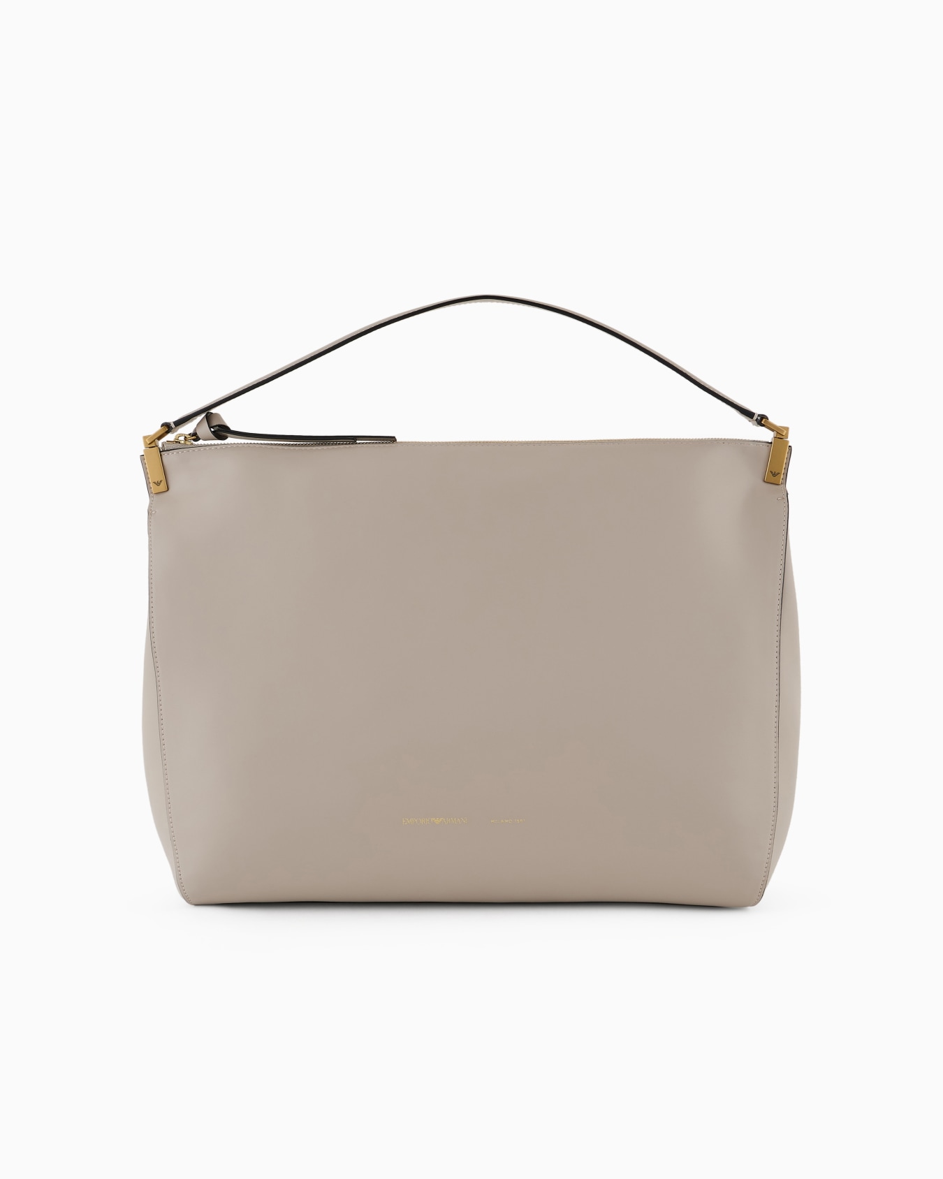 Large handbag in smooth leather Slide 0