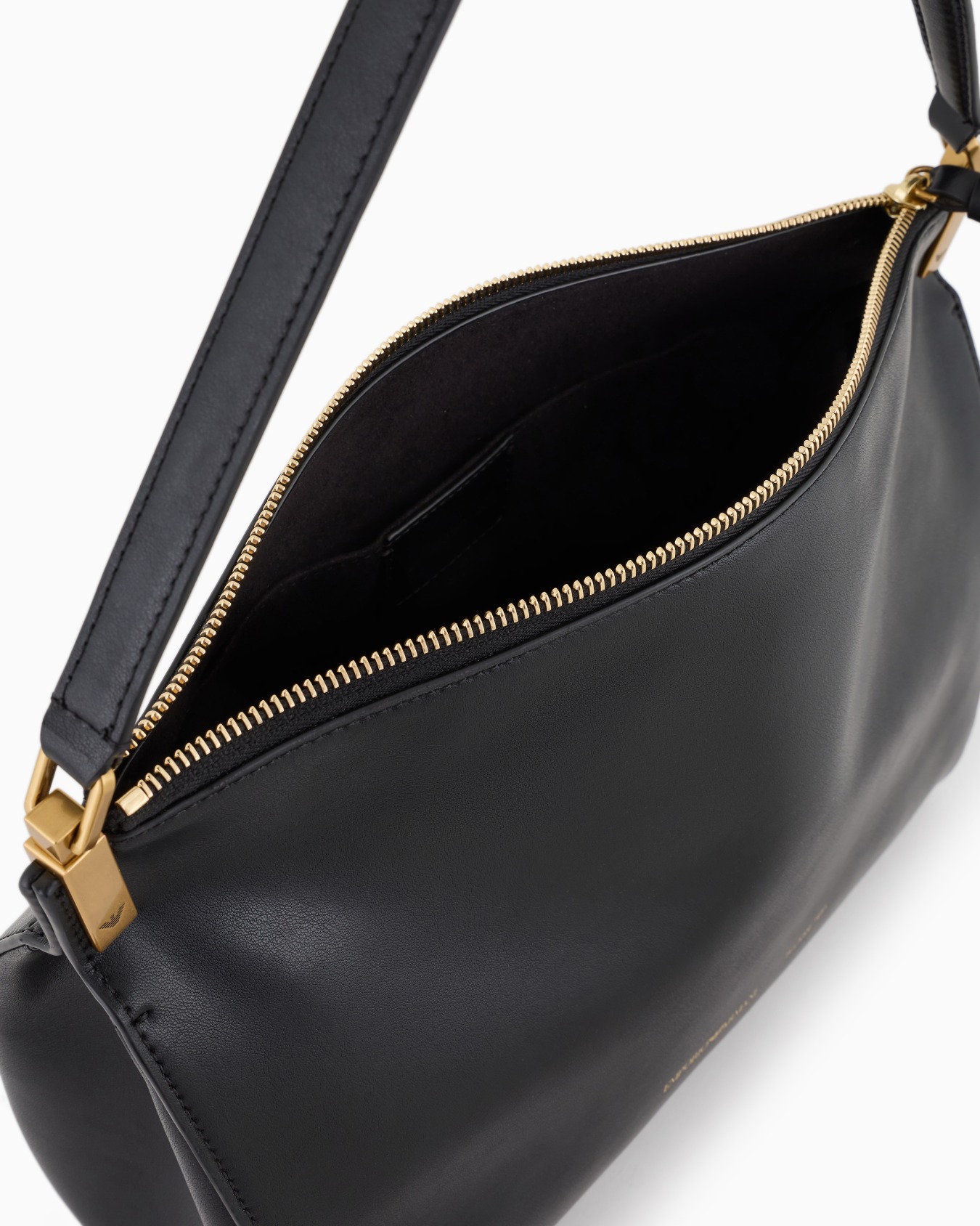 Medium handbag in smooth leather Slide 3