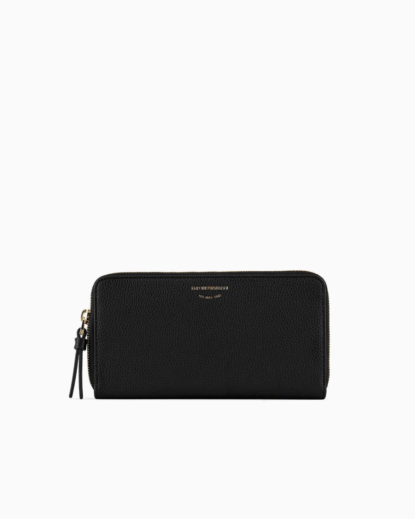 Deer-print MyEA wallet with wraparound zip Diapositiva 0