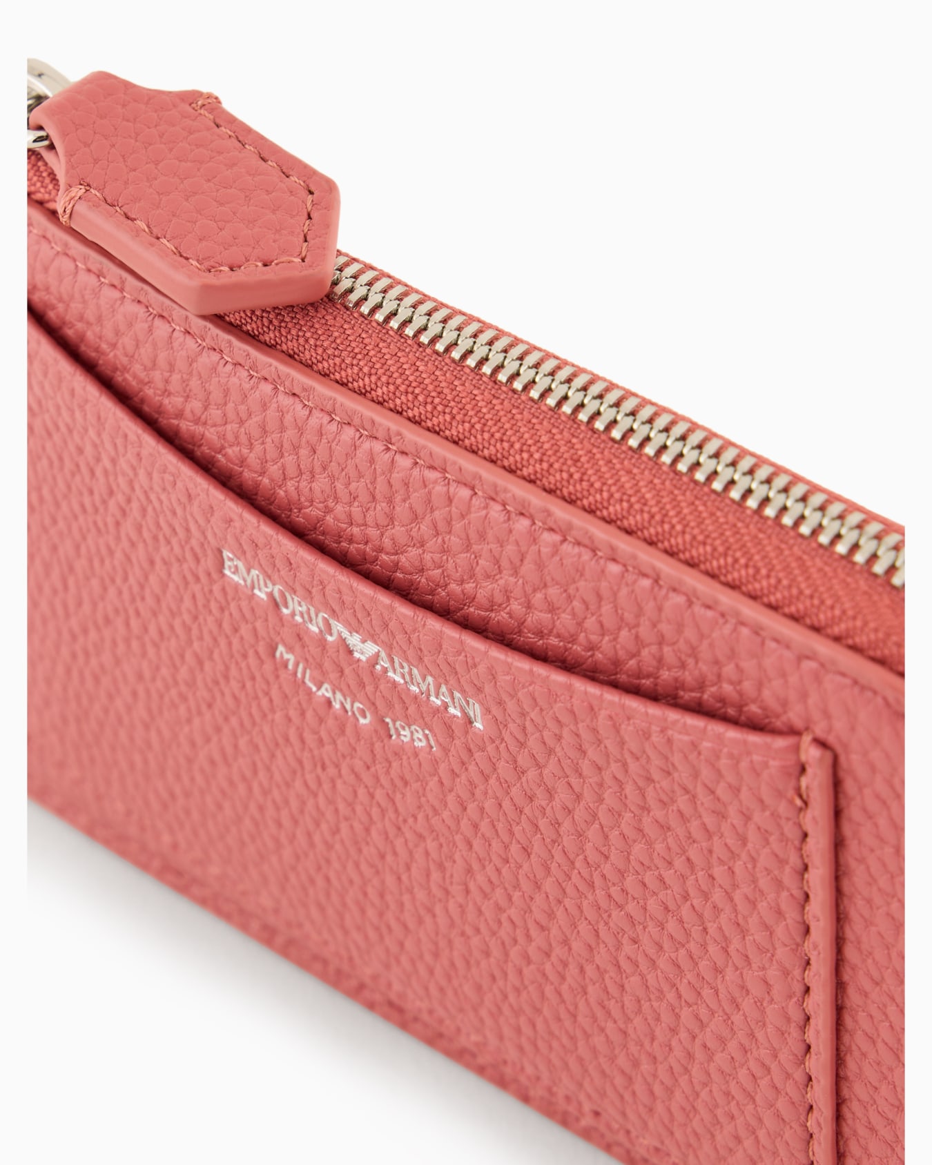 MyEA deer-print card holder with wrap-around zip Slide 3