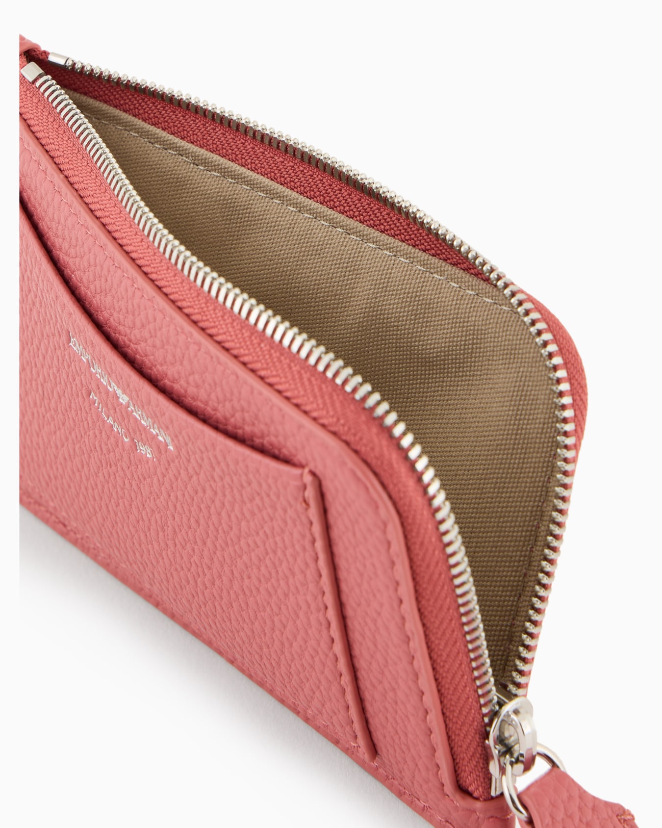 MyEA deer-print card holder with wrap-around zip Slide 2