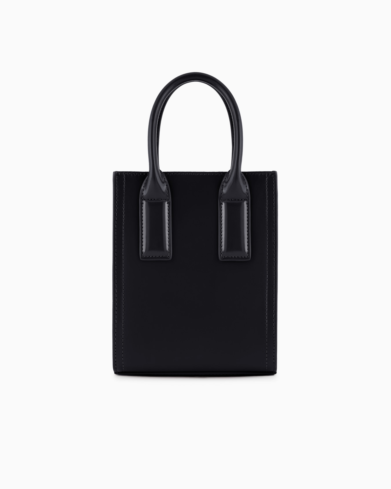 Mini bag with shoulder strap in a brushed finish Slide 2