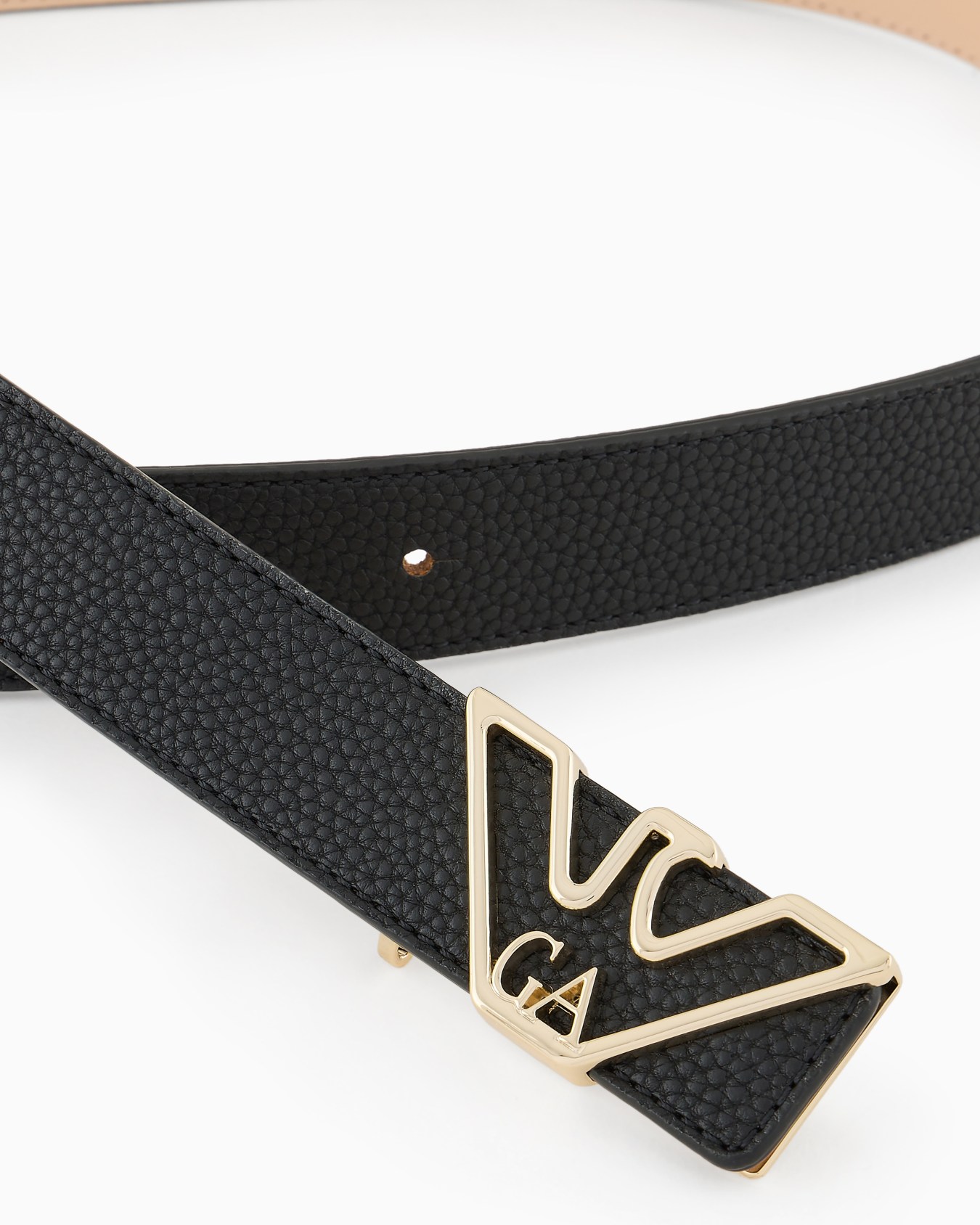 Belt with deer-print eagle plate Slide 1