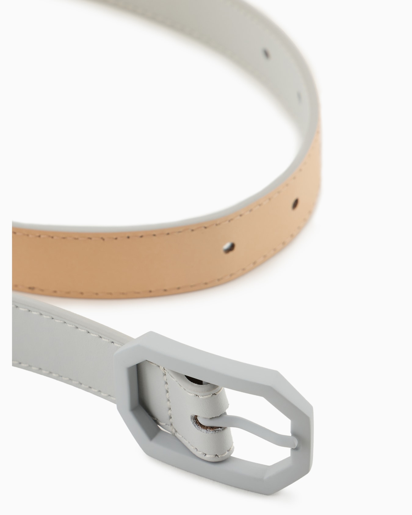 Smooth leather belt Slide 1