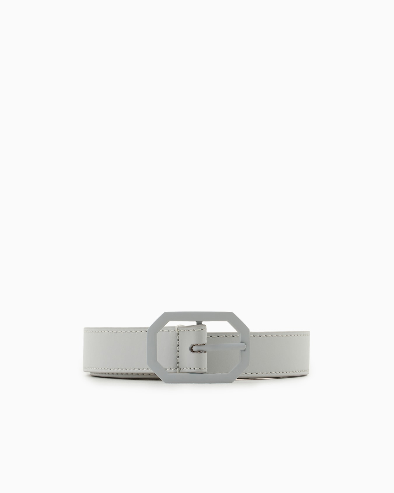 Smooth leather belt Slide 0
