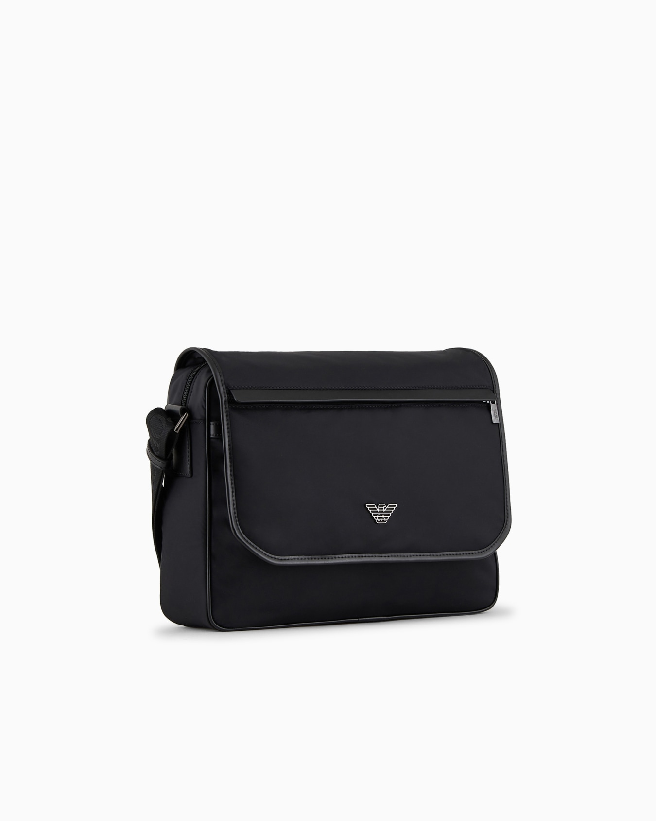 Bolso mensajero de nailon reciclado ASV Diapositiva 1