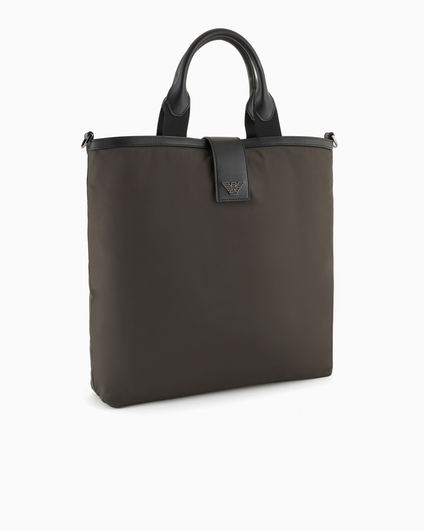 ASV recycled nylon folding shopper bag with shoulder strap Slide 1
