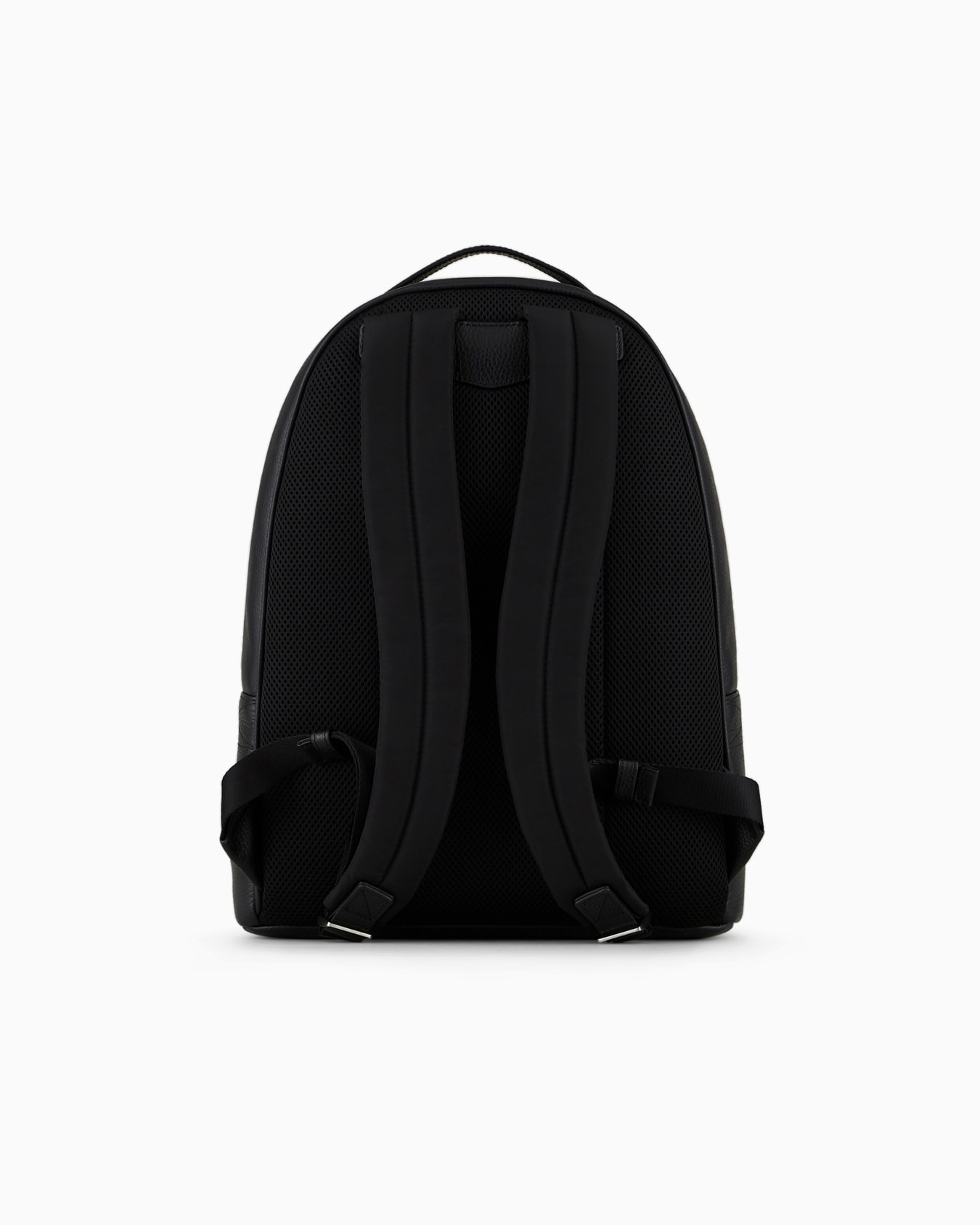 Rounded backpack in tumbled leather Slide 2