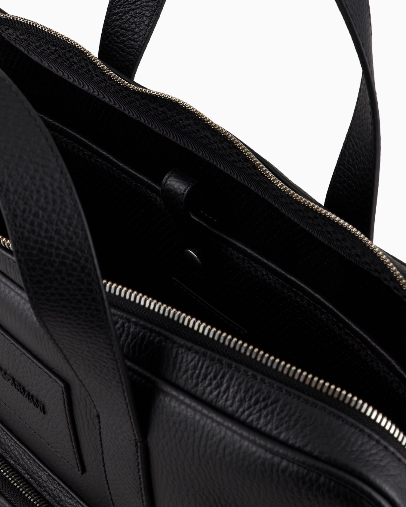 Business bag in tumbled leather Slide 3