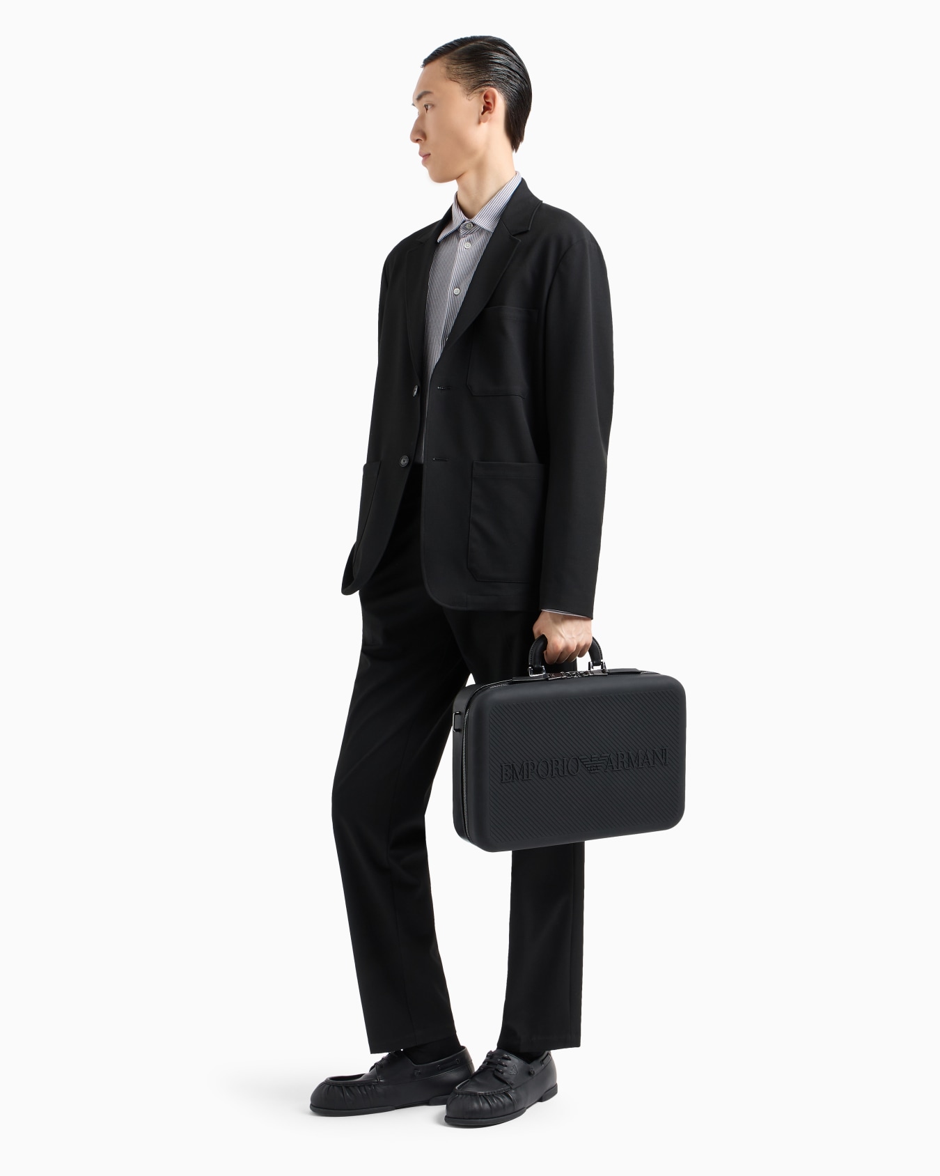 Bolso modelo business de goma reciclada con logotipo ASV Diapositiva 5