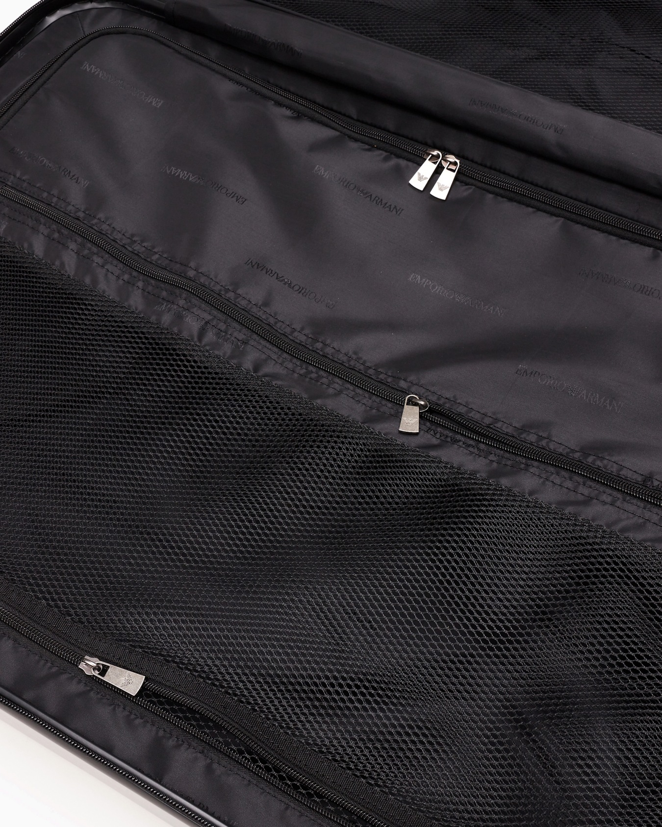 ABS large trolley suitcase with oversized, embossed eagle Slide 3