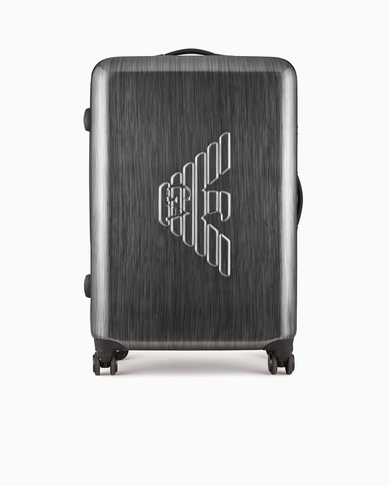 ABS large trolley suitcase with oversized, embossed eagle Slide 0