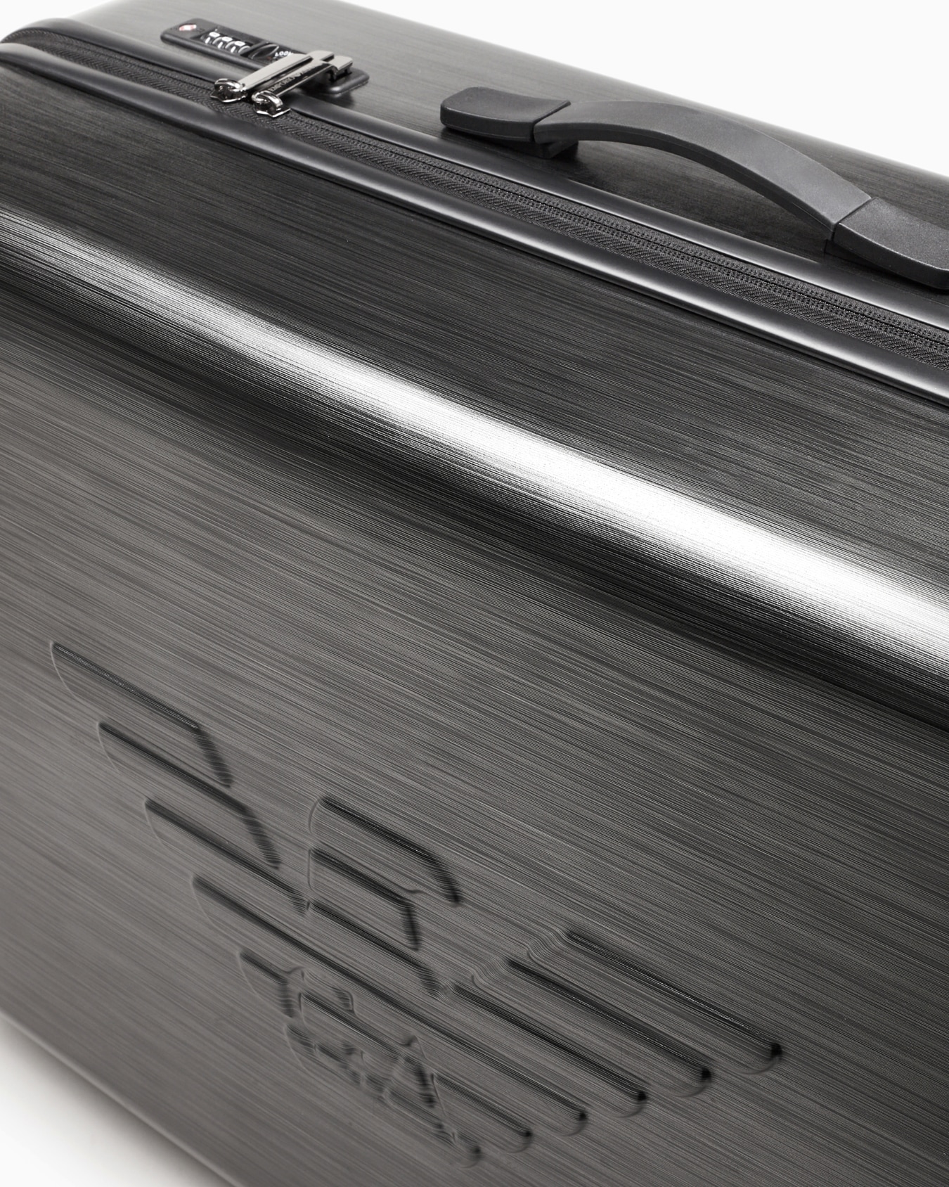 ABS large trolley suitcase with oversized, embossed eagle Slide 8