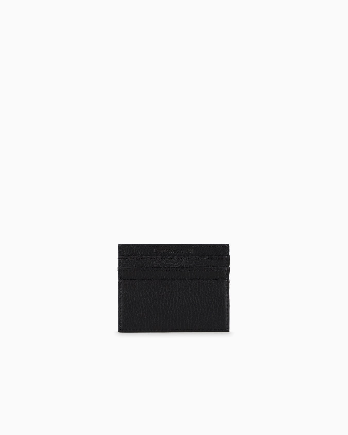 Tumbled leather card holder Slide 1