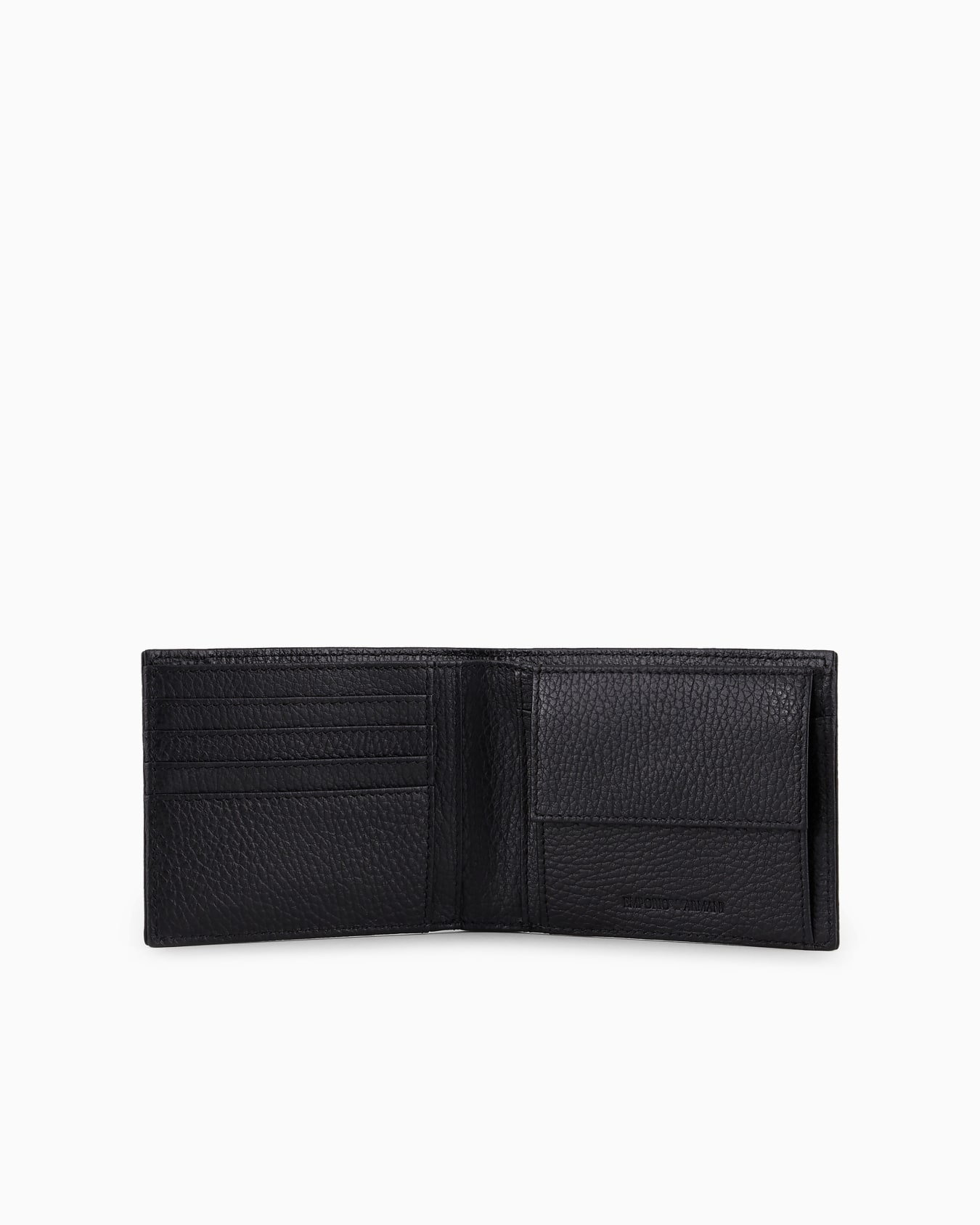 Gift box with wallet and card holder in tumbled leather Slide 2