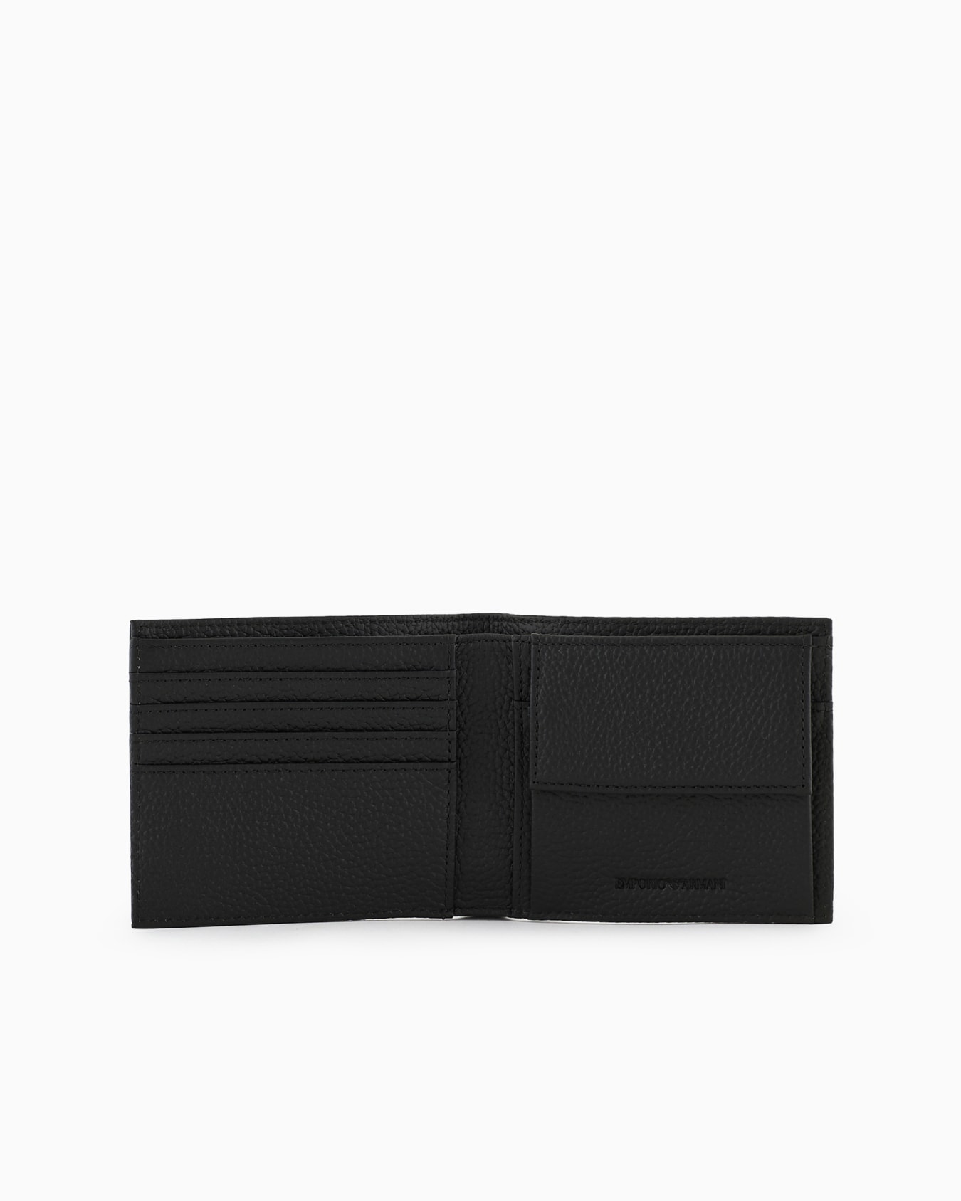 Gift box with leather wallet and belt with all-over embossed eagle Slide 3