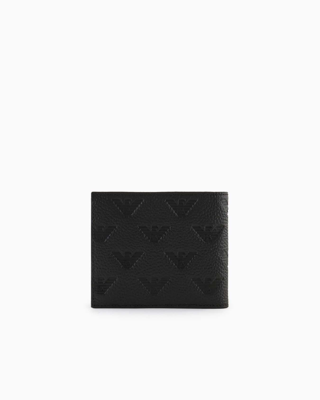 Gift box with leather wallet and belt with all-over embossed eagle Slide 2