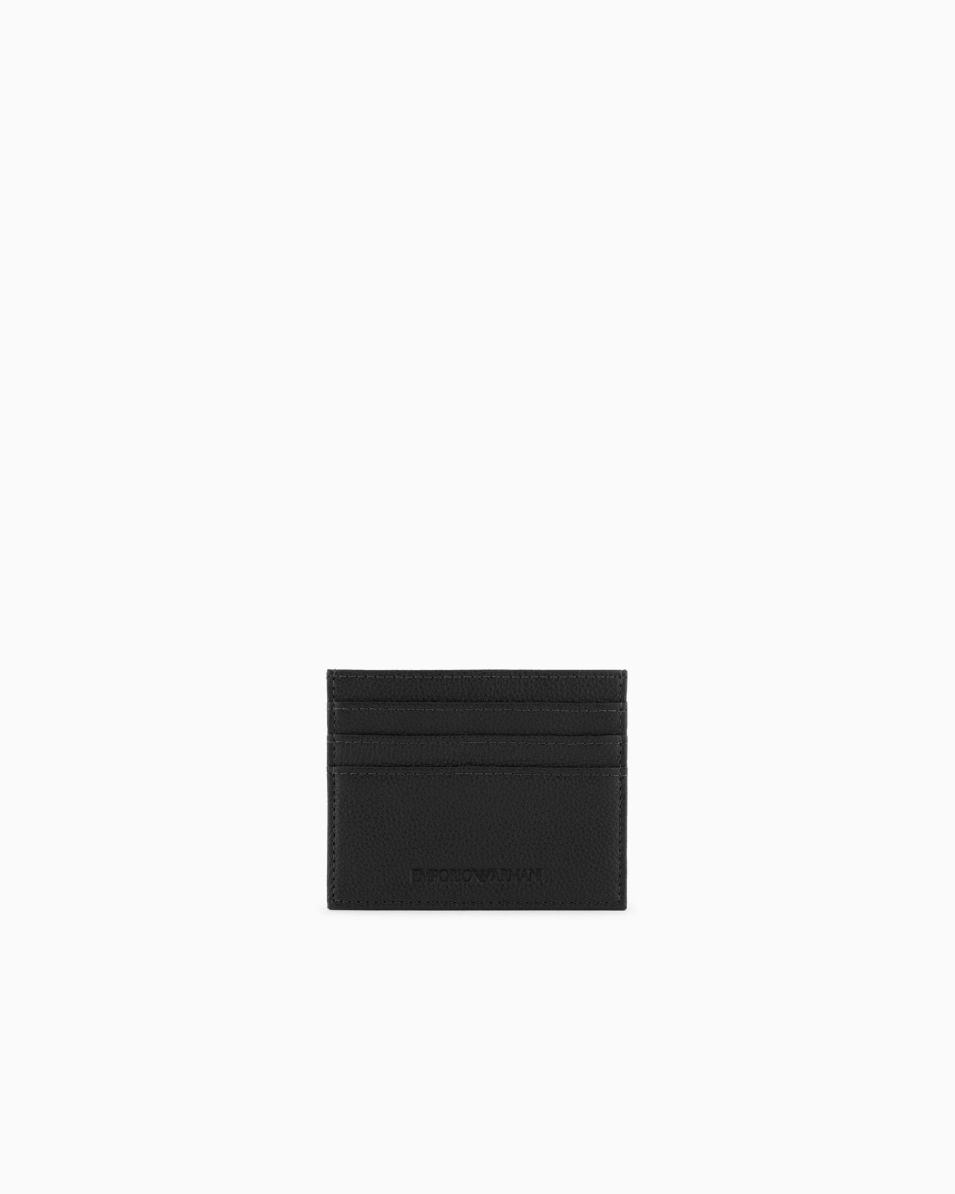 Tumbled leather card holder Slide 1