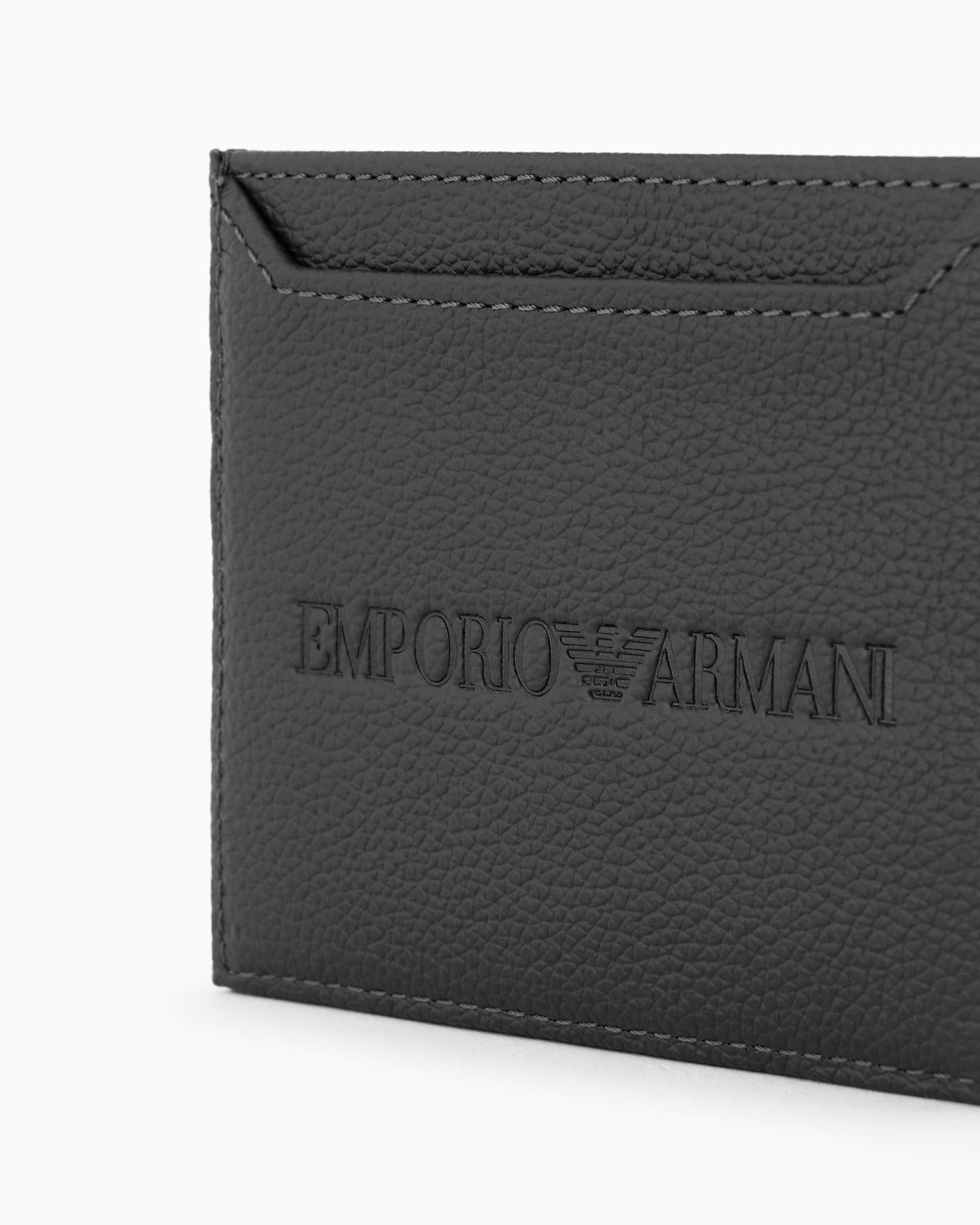 Tumbled leather card holder Slide 2