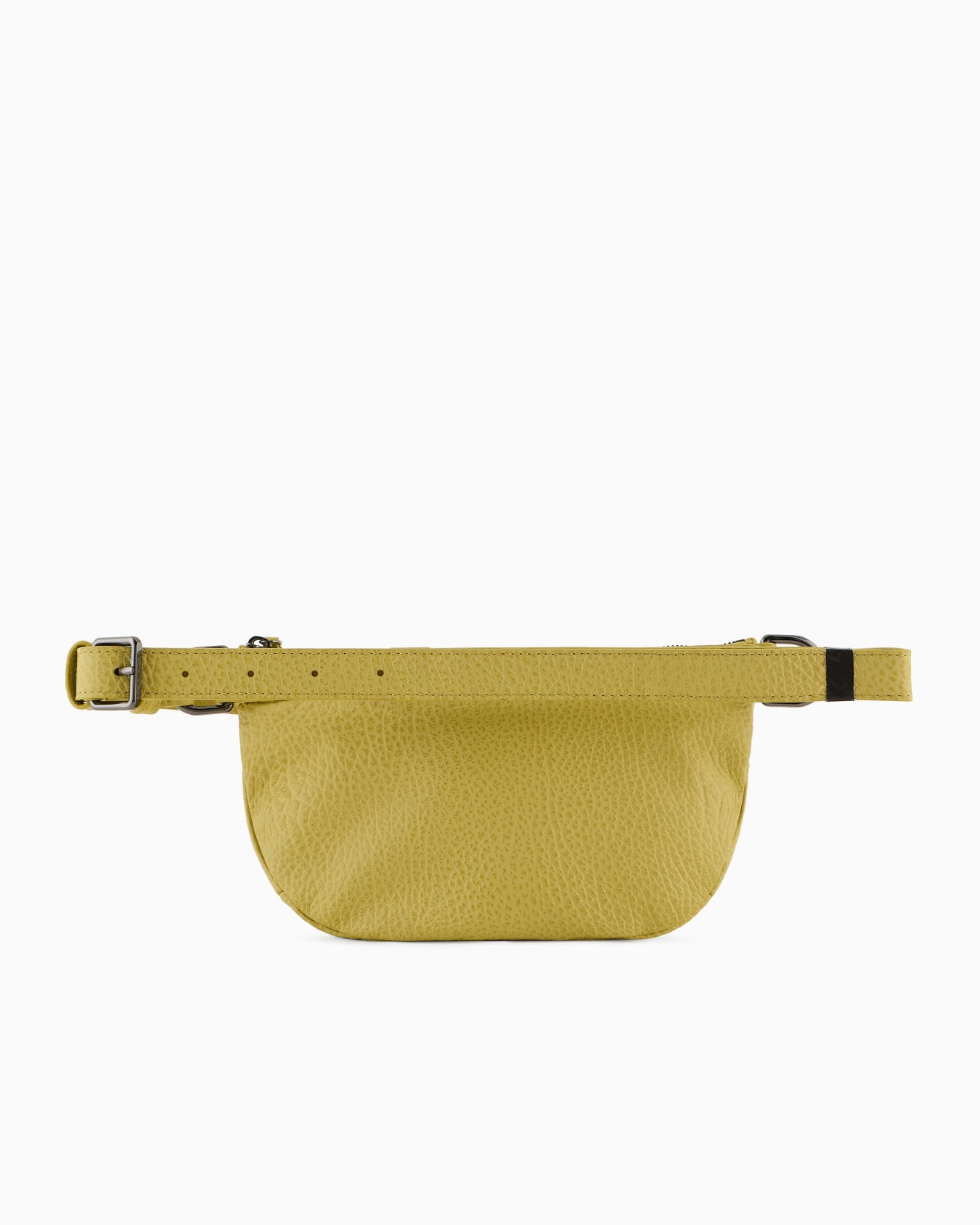 Gürteltasche aus genarbtem Leder mit Details aus Glattleder Folie 2