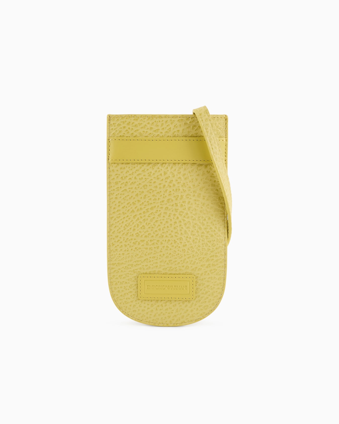 Funda para dispositivos electrónicos de cuero plena flor con detalles de piel lisa y bandolera Diapositiva 0