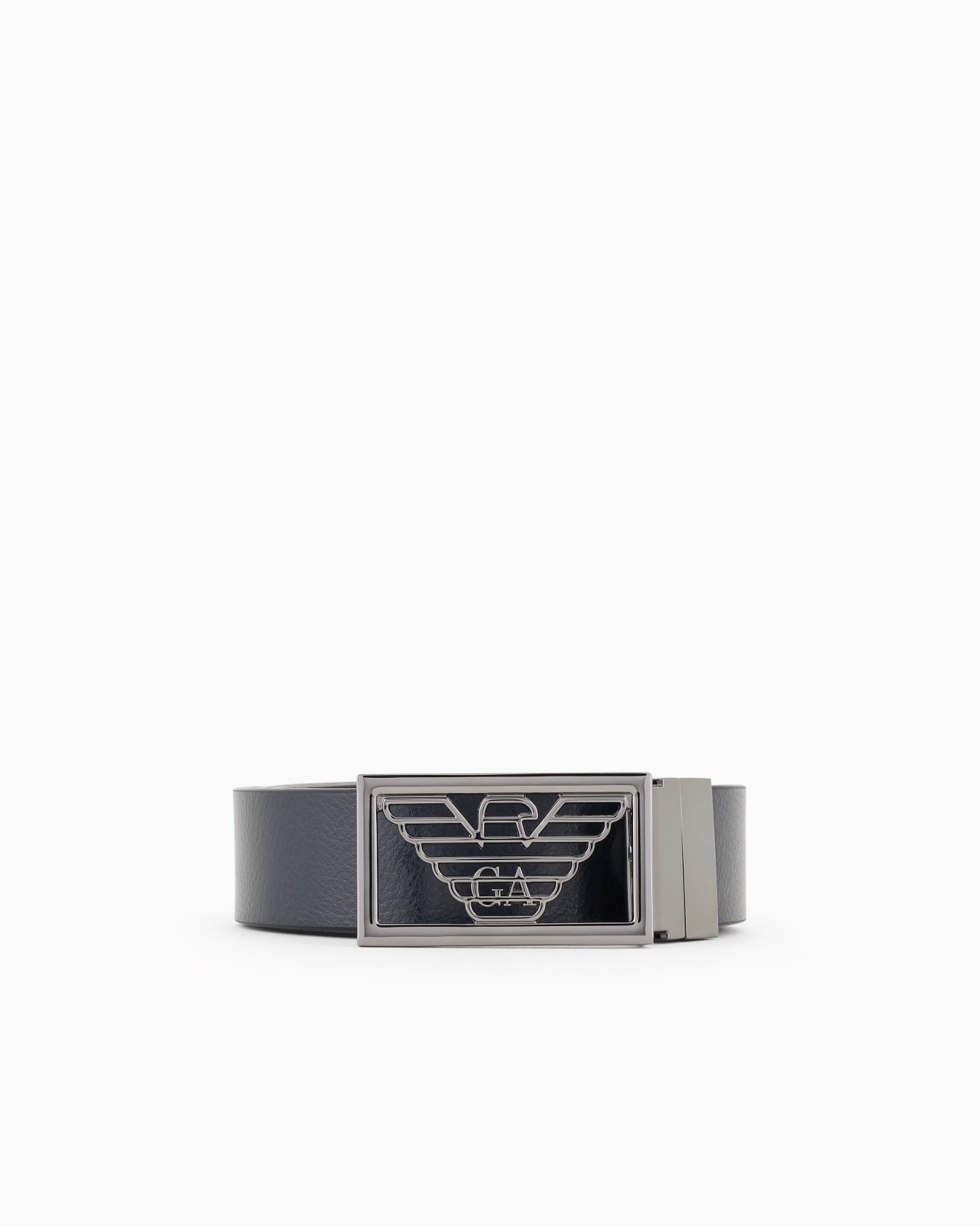 Ceinture réversible en cuir bicolore avec un côté liégé Diapositive 0