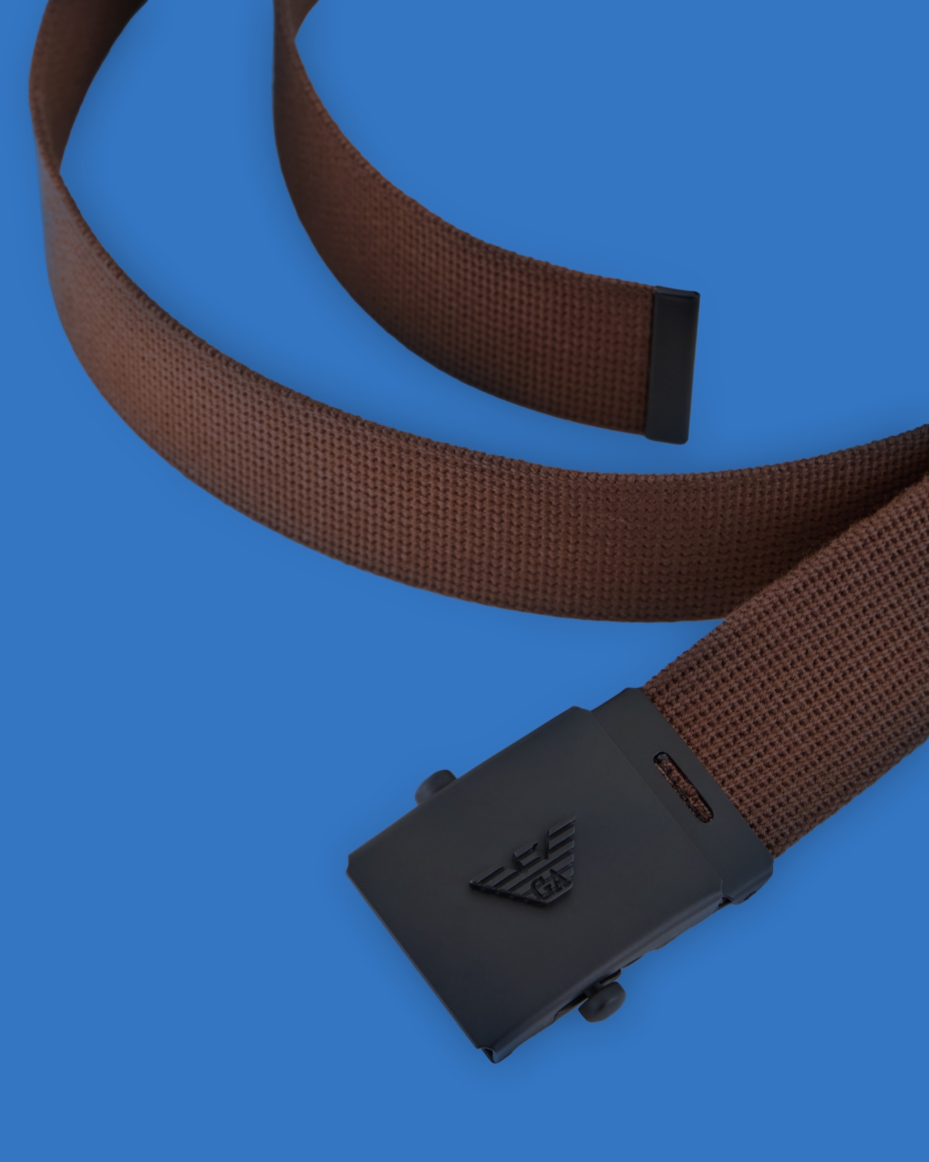 ASV Black Blue capsule collection webbing belt Slide 1