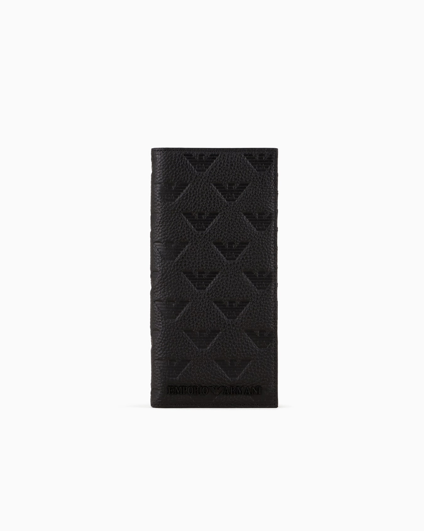 Portefeuille en cuir estampé aigle all over Diapositive 0