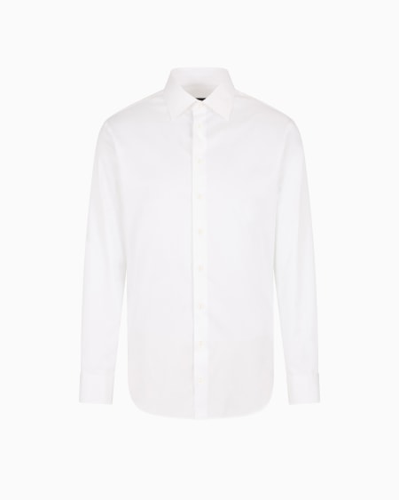 a|x armani exchange Regular-fit classic cotton shirt