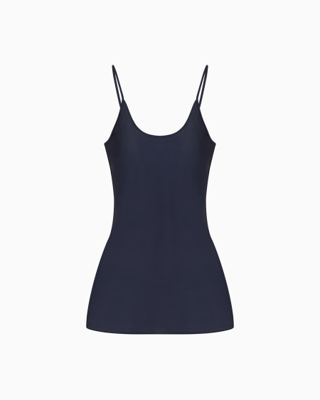 a|x armani exchange Silk charmeuse top