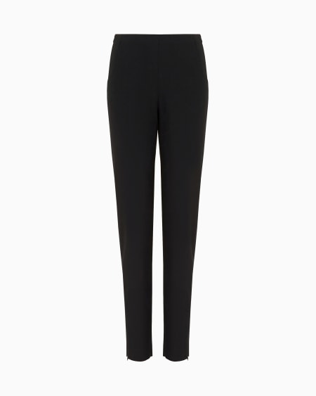 a|x armani exchange Wool crepe pants