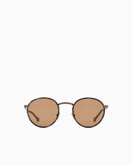 a|x armani exchange Men’s round sunglasses