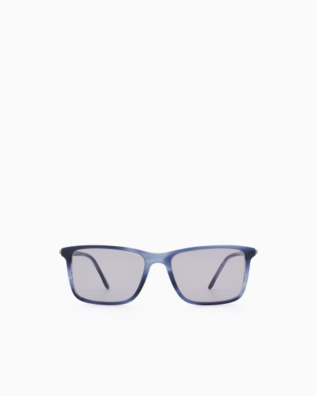 a|x armani exchange Men’s rectangular sunglasses