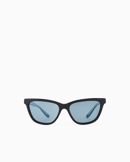 a|x armani exchange Women’s Asian-fit cat-eye sunglasses