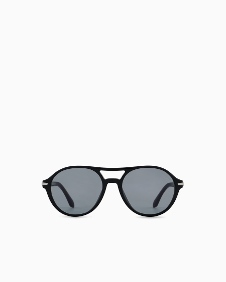 a|x armani exchange Men’s round sunglasses