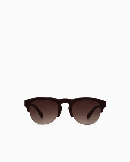 a|x armani exchange Panto Asian-fit sunglasses