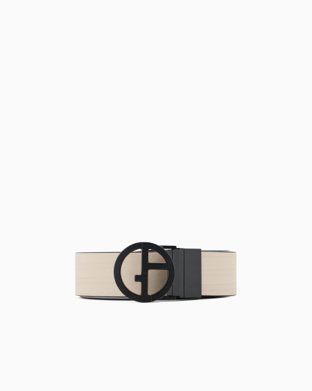 a|x armani exchange Gift box with reversible belt with double buckle