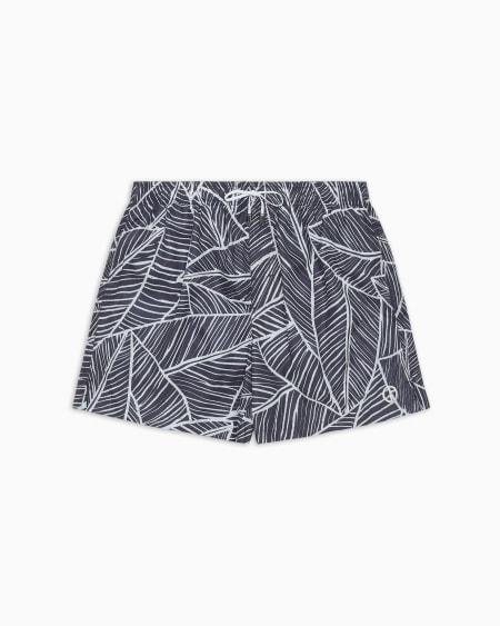 a|x armani exchange Printed swim trunks
