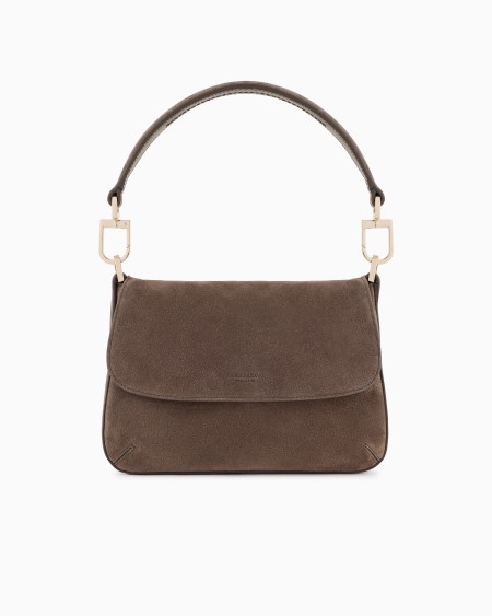 a|x armani exchange la Prima Soft small in suede