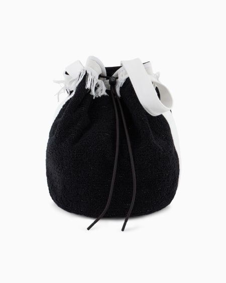 a|x armani exchange Cotton terry beach bag