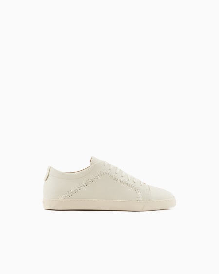a|x armani exchange Nappa-leather sneakers