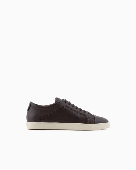 a|x armani exchange Nappa-leather sneakers