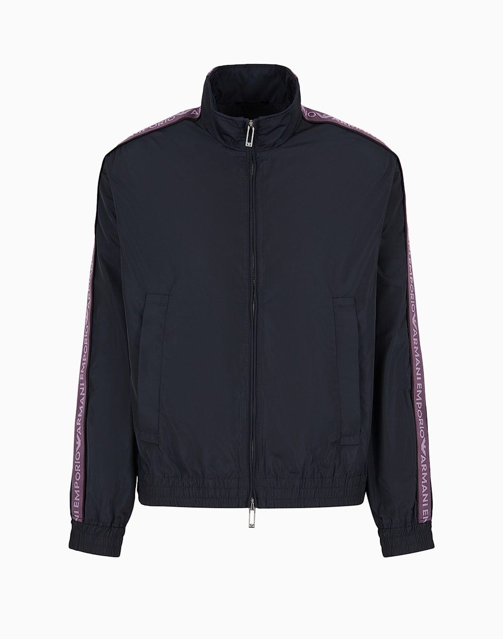 Semi-aniline nappa lambskin blouson with full-length zip | Emporio