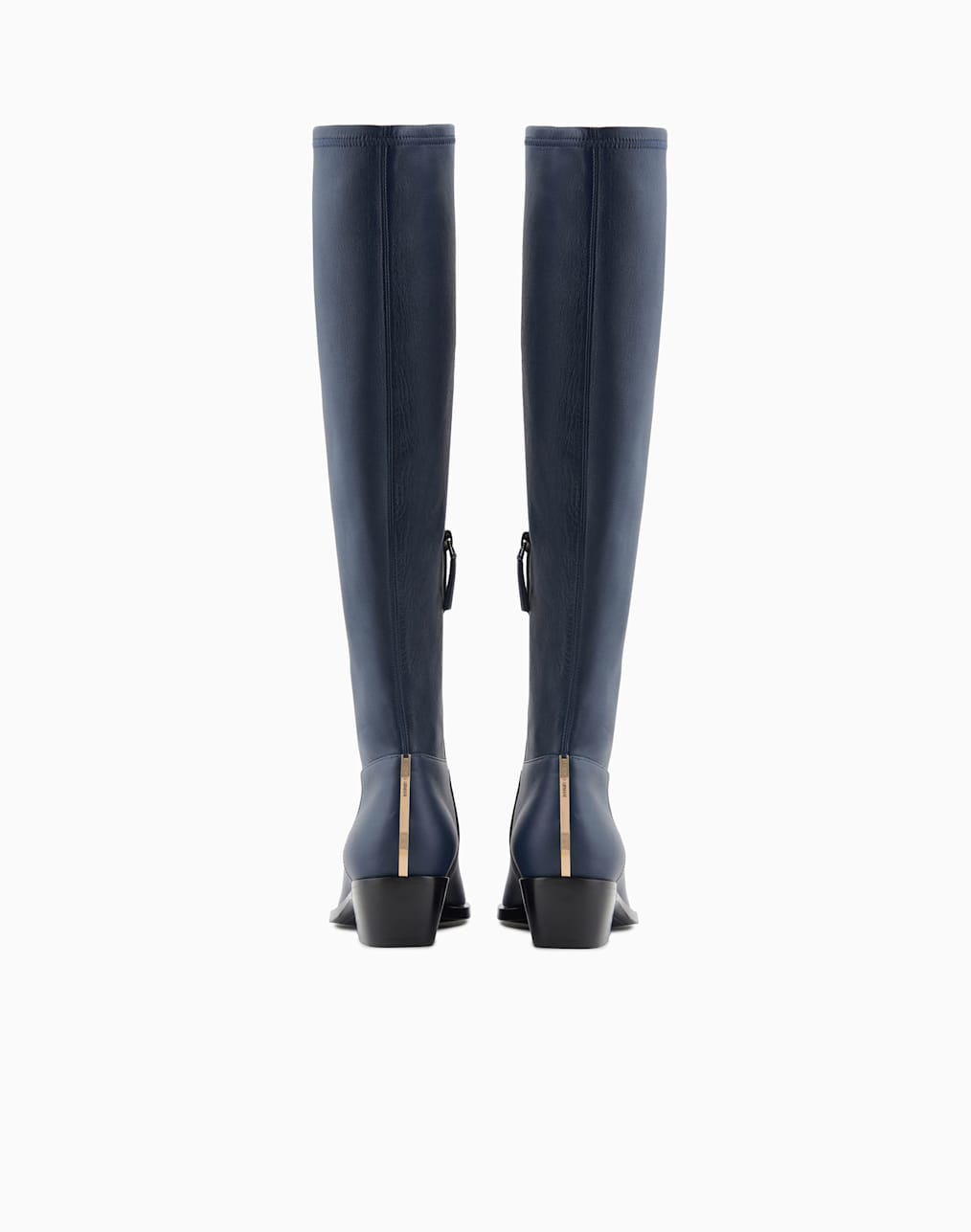 Boots in leather with rubber details | Giorgio Armani US