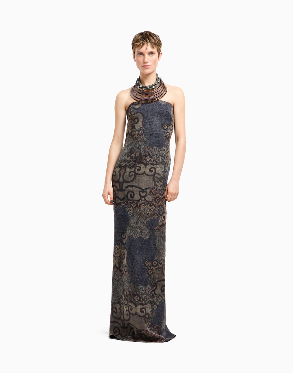 printed-silk-long-bustier-dress-patterned--giorgio-armani