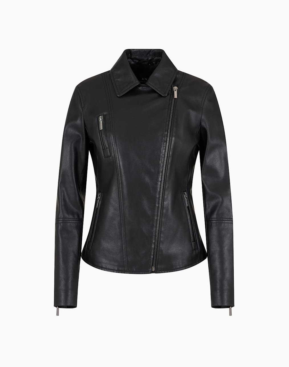 Biker jacket with decorative stitching | Armani Exchange US