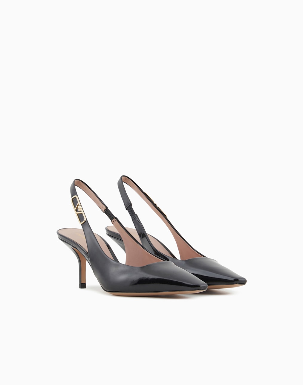 スリングバックパンプス-パテントレザ-イグルプレト-ブラック--emporio-armani