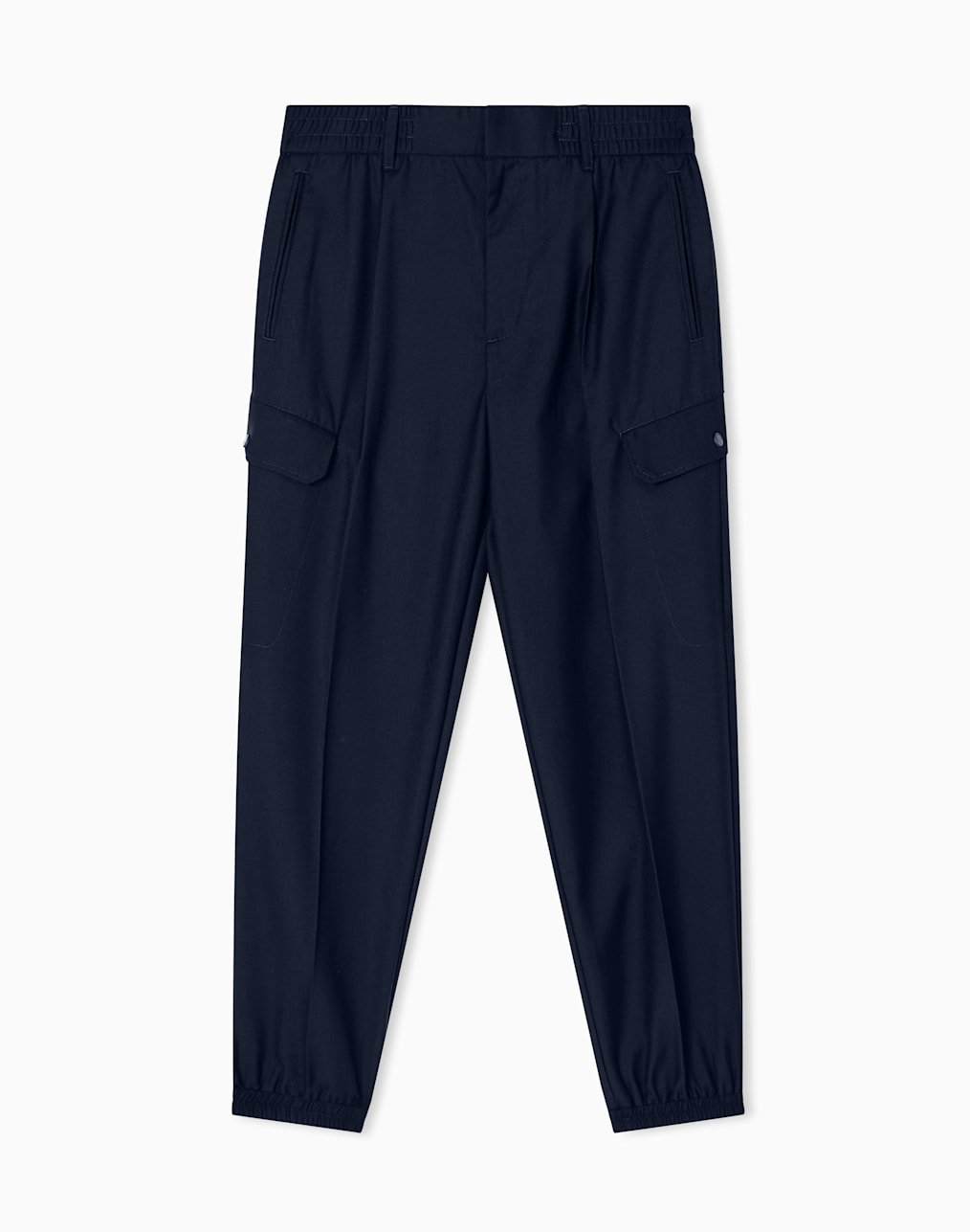 Classic Comfort Cotton Twill Trousers | Armani Exchange US