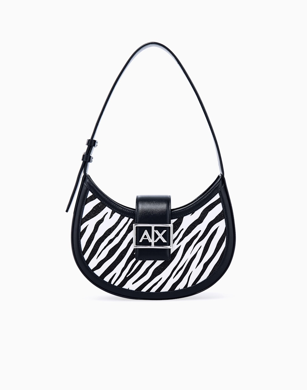hobo-shoulder-bag-in-coated-fabric-패턴--armani-exchange