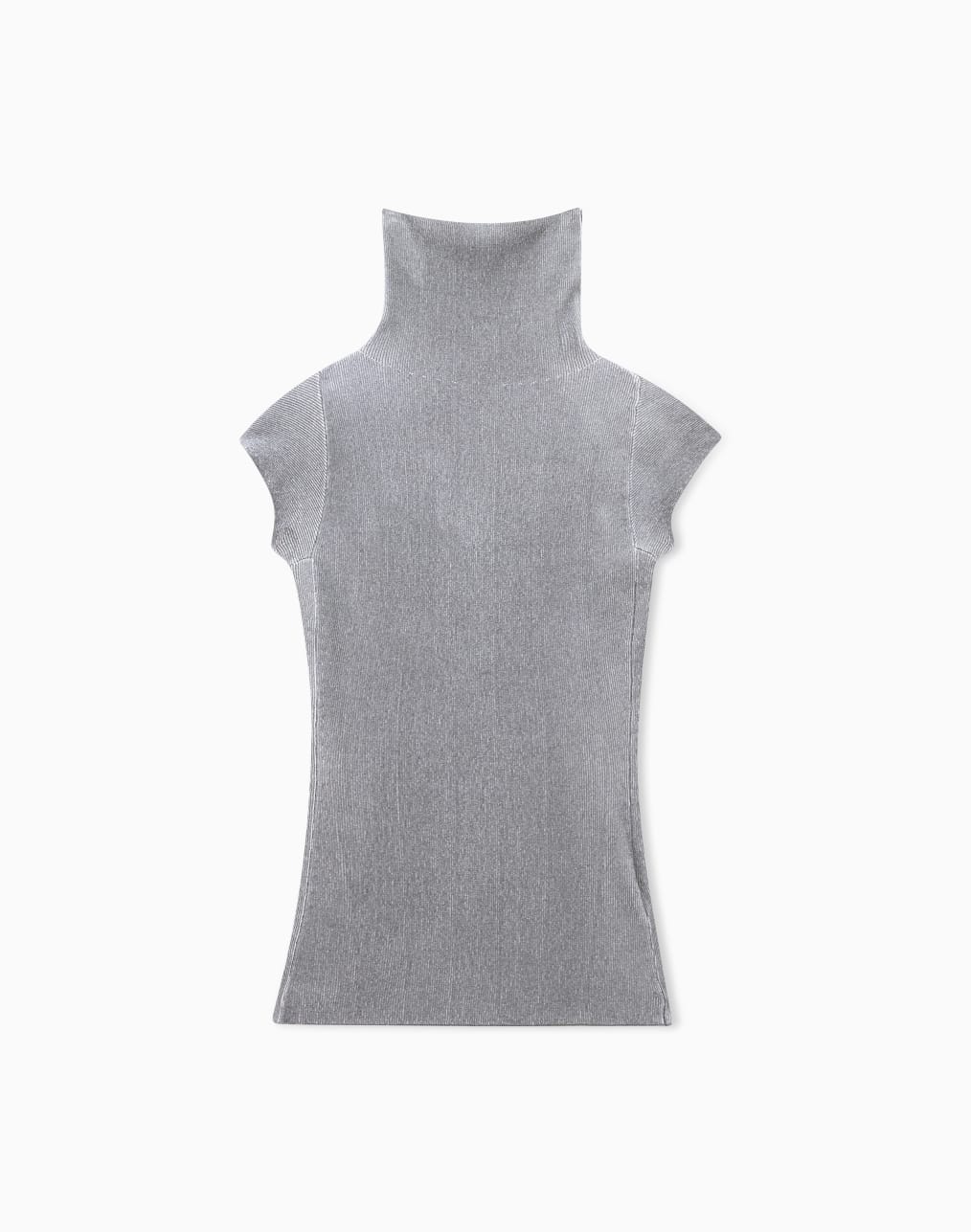 sweater-slim-fit-cup-sleeve-turtleneck-english-ribbed-viscose-그레이--giorgio-armani